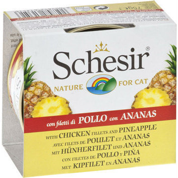 Pâtée en morceaux pour Chat aux Fruits 14 x 75 g Schesir Pâtée en morceaux pour Chat aux Fruits 14 x 75 g Schesir