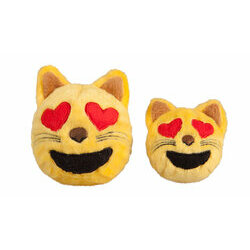 Balle émoji pour chien Cat Heart Eyes par Fabdog Balle émoji pour chien Cat Heart Eyes par Fabdog
