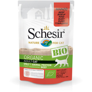 Pâtée Bio pour chat 16 x 85 g Schesir Pâtée Bio pour chat 16 x 85 g Schesir