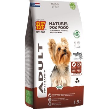 Croquettes pour chien Adult Mini 1.5 kg BF PETFOOD Croquettes pour chien Adult Mini 1.5 kg BF PETFOOD