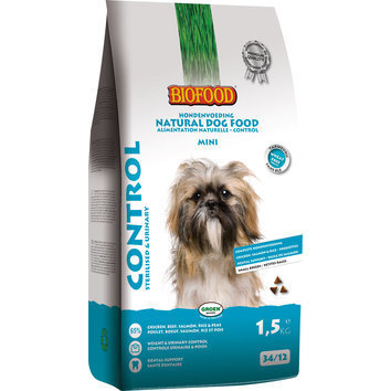 Croquettes pour chien Control Mini 1.5 kg Biofood Croquettes pour chien Control Mini 1.5 kg Biofood