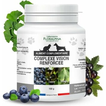 Complexe Vision Plus Renforcée 100 g Floralpina Complexe Vision Plus Renforcée 100 g Floralpina