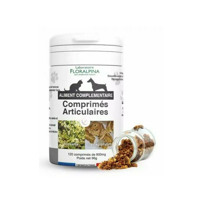 Articulaire Comprimés Articulations chien chat 120 comprimés par Floralpina