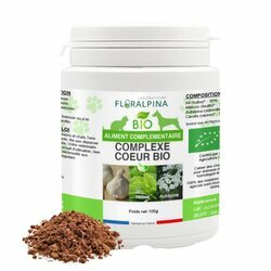Complexe Coeur Bio chien chat 100 g Floralpina