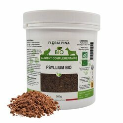 Psyllium Bio chien chat 300 g Floralpina