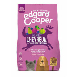 Croquettes pour chien Chevreuil Canard frais Edgard Cooper