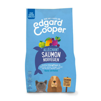 Croquettes pour chien Saumon Norvégien Frais Edgard Cooper Croquettes pour chien Saumon Norvégien Frais Edgard Cooper