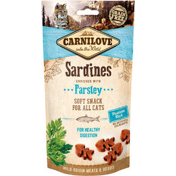Friandises Chat sans céréales 50 g Soft Snack Carnilove Friandises Chat sans céréales 50 g Soft Snack Carnilove