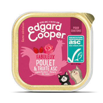 Pâtée pour Chaton Edgard et Cooper 19 x 85 g Pâtée pour Chaton Edgard et Cooper 19 x 85 g