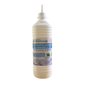 Gel végétal naturel vinaigre et menthe par Cie du Bicarbonate