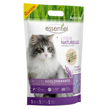 Litière naturelle agglomérante Soja Maïs