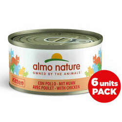 Pâtée pour chaton Kitten Almo Nature 6 x 70 g Pâtée pour chaton Kitten Almo Nature 6 x 70 g