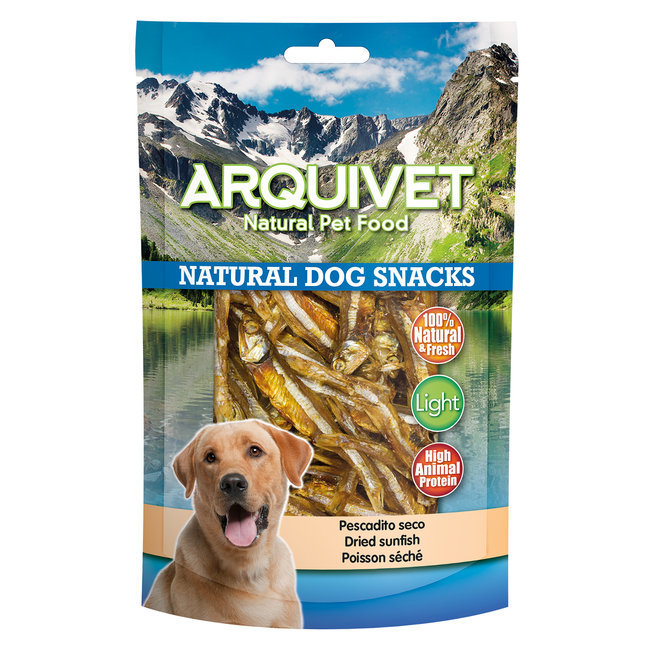 Snack chien Poisson Séché Light 100 g Arquivet