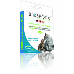 Collier antiparasitaire Biospotix chaton et chat par Biogance Collier antiparasitaire Biospotix chaton et chat par Biogance