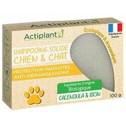 Shampooing solide parasites et démangeaisons 100 g Actiplant Shampooing solide parasites et démangeaisons 100 g Actiplant