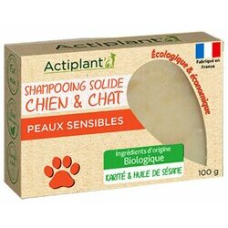 Shampooing solide Peaux sensibles 100 g Actiplant Shampooing solide Peaux sensibles 100 g Actiplant