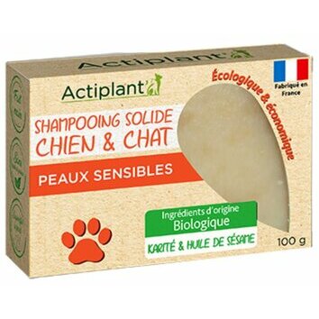 Shampooing solide Peaux sensibles 100 g Actiplant