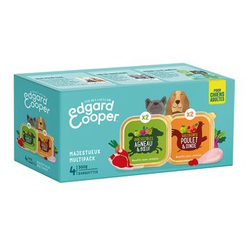 Multipack chien Edgard et Cooper 4 x 300 g Multipack chien Edgard et Cooper 4 x 300 g