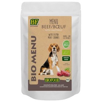 Pâtée Bio pour chien 15 x 150 g BF Petfood Biofood