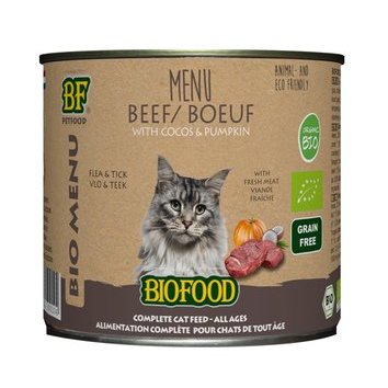 Pâtée Bio chat chaton 12 x 200 g BF Petfood Biofood