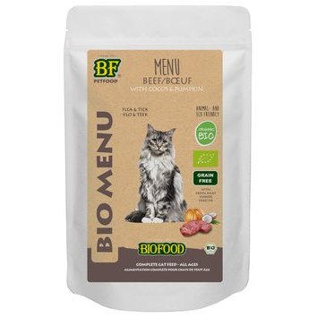 Pâtée Bio chat chaton 20 x 100 g BF Petfood Biofood