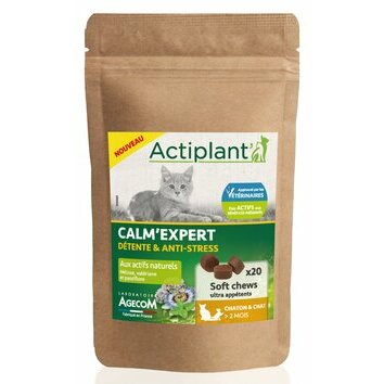 Calm Expert Chaton Chat x 20 Actiplant