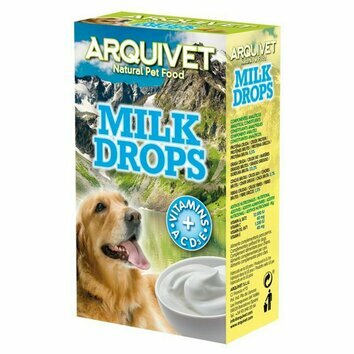 Friandises pour chien au lait Milk Drop Arquivet