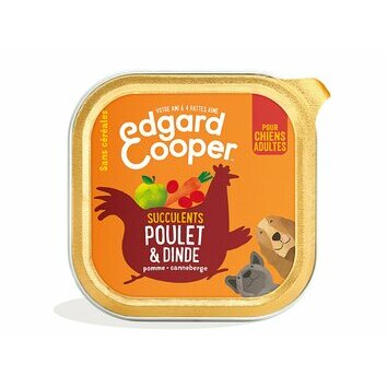 Pâtée pour chien à la viande fraîche 18 x 300 g Edgard et Cooper Pâtée pour chien à la viande fraîche 18 x 300 g Edgard et Cooper