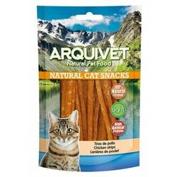 Lamelles de poulet pour chat 50 g Arquivet