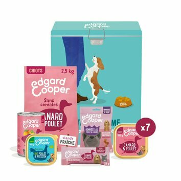 Coffret découverte pour chiot Edgard et Cooper Coffret découverte pour chiot Edgard et Cooper