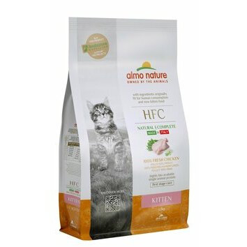 Croquettes chaton HFC Kitten Poulet frais 1.2 kg Almo Nature Croquettes chaton HFC Kitten Poulet frais 1.2 kg Almo Nature
