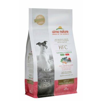 Croquettes HFC au saumon frais pour chien Almo Nature