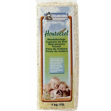 Copeaux de bois non-toxiques lapin et rongeurs 1 kg Arquivet