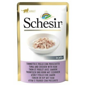 Pâtée en gelée pour chat 6 x 85 g Schesir Pâtée en gelée pour chat 6 x 85 g Schesir
