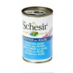 Pâtée en gelée chaton Thon aloès 6 x 140 g Schesir