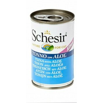 Pâtée en gelée chaton Thon aloès 6 x 140 g Schesir