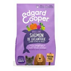 Croquettes Chiot Saumon frais Dinde Edgard et Cooper Croquettes Chiot Saumon frais Dinde Edgard et Cooper