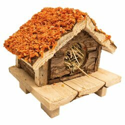Maison en bois à la carotte et au foin Croci