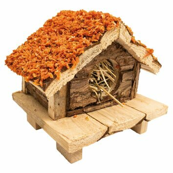 Maison en bois à la carotte et au foin Croci Maison en bois à la carotte et au foin Croci