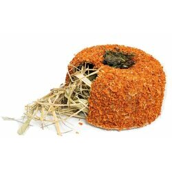 Snack foin et carotte pour lapin et petits rongeurs Croci Snack foin et carotte pour lapin et petits rongeurs Croci