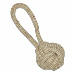Corde à noeud naturelle avec poignée de Croci Corde à noeud naturelle avec poignée de Croci