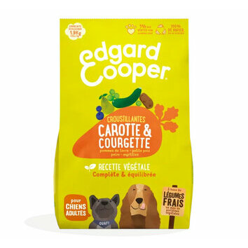 Croquettes végétariennes Carotte et Courgette Edgard et Cooper