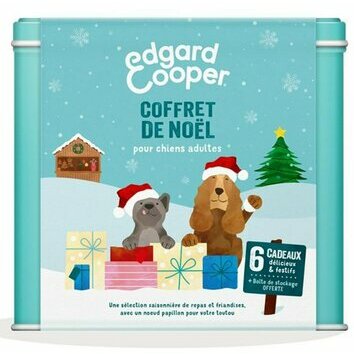 Coffret de Noël dégustation pour chiens gâtés par Edgard et Cooper