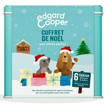Coffret de Noël dégustation pour chiens gâtés par Edgard et Cooper Coffret de Noël dégustation pour chiens gâtés par Edgard et Cooper