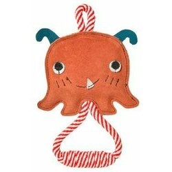 Jouet en cuir P'tits monstres orange par Bobby