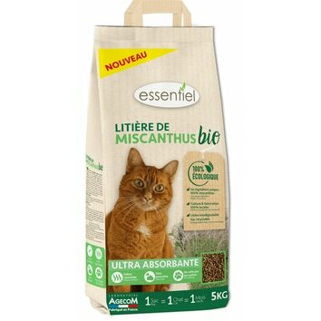 Litière de miscanthus Bio 100% écologique 5 kg par Agecom