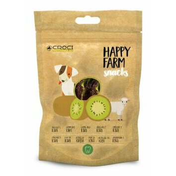 Snacks Agneau et Kiwi 80 g Happy Farm par Croci Snacks Agneau et Kiwi 80 g Happy Farm par Croci