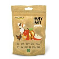 Snacks Poulet et Pomme Happy Farm 80 g par Croci