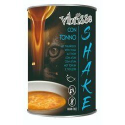 Soupe pour chat sans céréales Vibrisse Shake 12 x 135 g