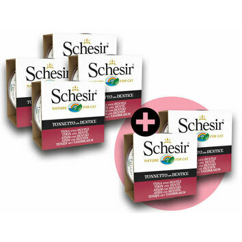 Pâtée pour chat Thon Dente 6 x 85 g par Schesir Pâtée pour chat Thon Dente 6 x 85 g par Schesir